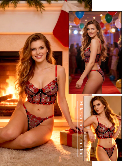 Sweetheart Delights Lingerie Set