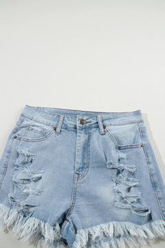 Hannah's Essential High Waist Denim Shorts