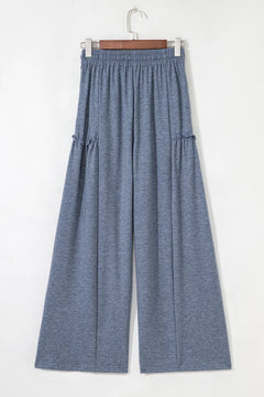 Lila's Flirty Frill Wide Leg Pants Delight