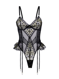 Anastasia Midnight Gold Bodysuit