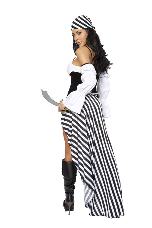 Pirate Lass: Corseted Sea Siren Costume