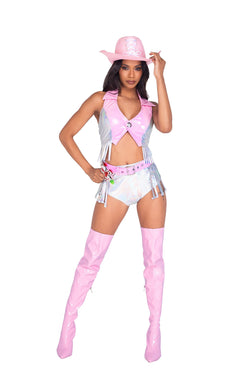 Celestial Wanderer Stellar Cowgirl Costume Set