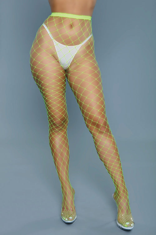 Fearless High-Waisted Fishnet Pantyhose Collection