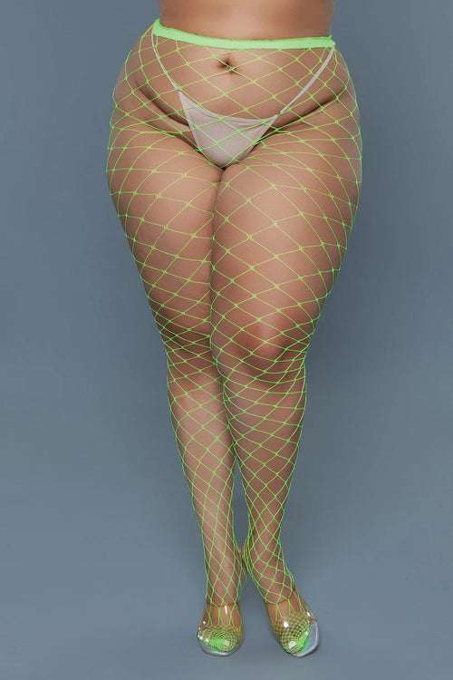 Fearless High-Waisted Fishnet Pantyhose Collection