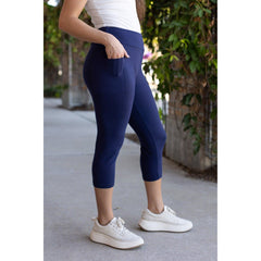 Ready to Ship | The Nova - Navy CAPRI with Pocket