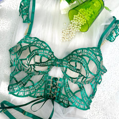 Luxe Green Metallic Foil Adjustable Set