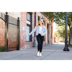 Ready to Ship | The Alana - 7/8 Ankle Length BLACK Leggings with Pockets