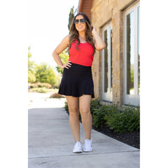 Ready to Ship | The Brielle Black Skort