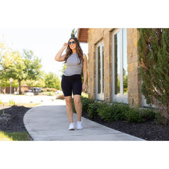 Ready to Ship | The Bree - Black BIKER 7-inch SHORTS