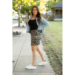 Liana's Bold Statement Jogger Skirt