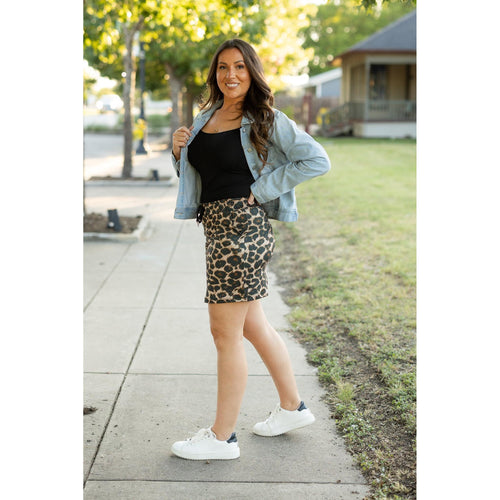 Liana's Bold Statement Jogger Skirt