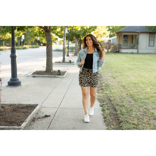 Liana's Bold Statement Jogger Skirt