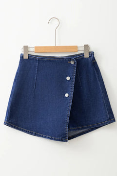 Hannah's Asymmetric High Waist Denim Delight