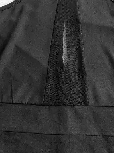 Cutout Grecian Neck Dress