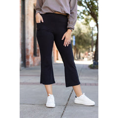Lily's Effortless Flare Leggings with Pockets