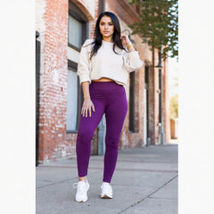 Ready to Ship | The Kinsley Purple Full Length Leggings