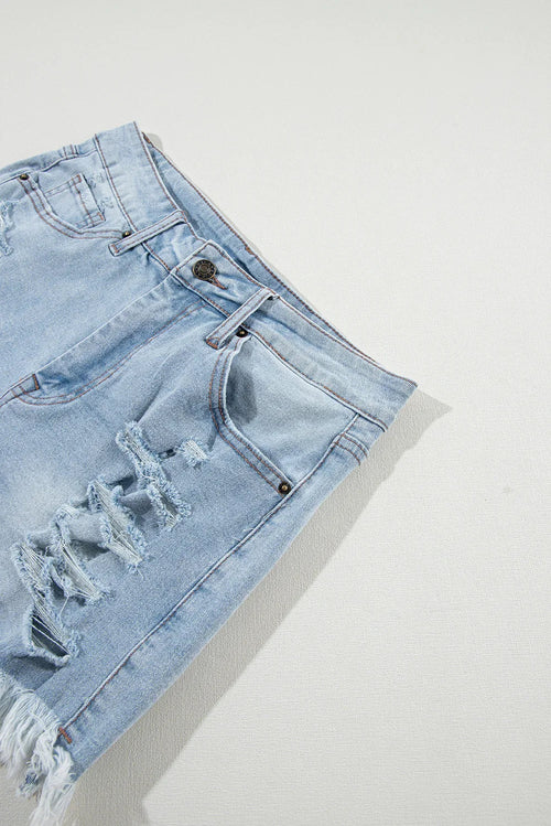 Hannah's Essential High Waist Denim Shorts