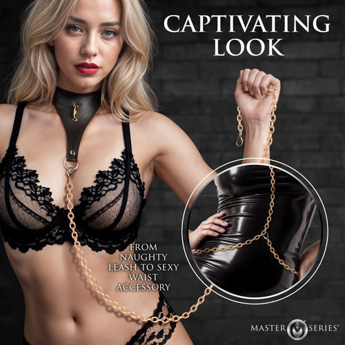 Captivate Collar with Body Chain
