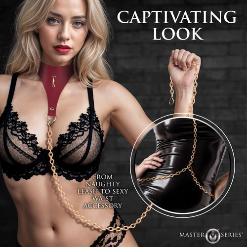 Captivate Collar with Body Chain