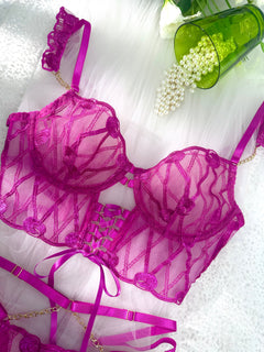 Adriana Rose Pink Adjustable Set