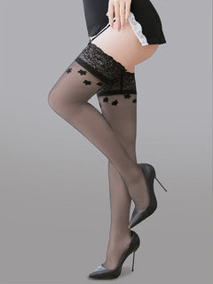 Charming Lace Gala Thigh-High Stockings
