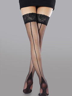 Seductive Lace Dream Stockings for Elegance