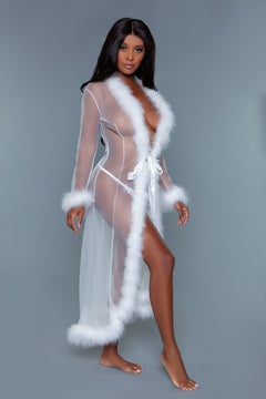 BW1650 Marabou Robe