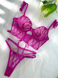 Adriana Rose Pink Adjustable Set