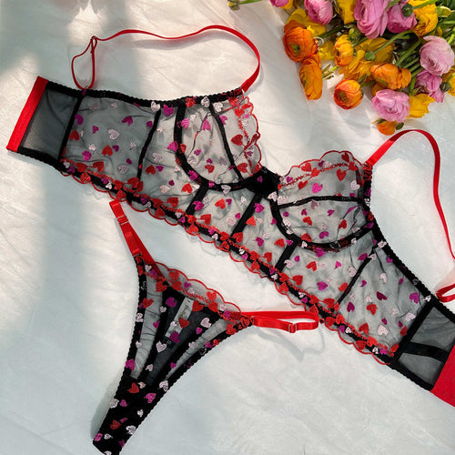 Sweetheart Delights Lingerie Set