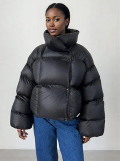 N.O.W. Sarah's Timeless Grey Quilted Coat