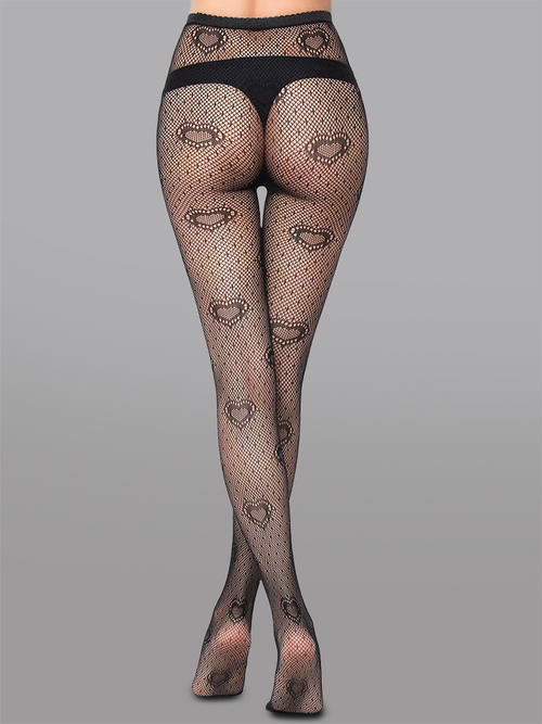 Heart Dots Tights for Flirty Fashion Moments