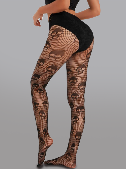 Gothic Charm Tights for Fearless Fashion Statements