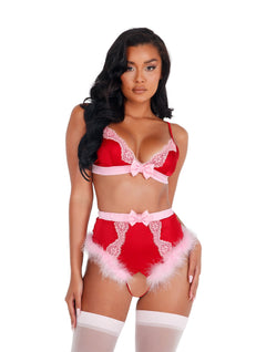 Cupid's Delightful Temptation Bra Set