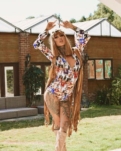 Bunny Belle's Retro Revelry Costume Ensemble