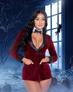 Goddess of Glamour Smoking Jacket Ensemble