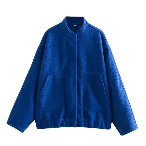 N.O.W. Blue Autumn Casual Jacket