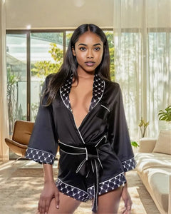 Playboy Bunny Smoke Lounge Romper