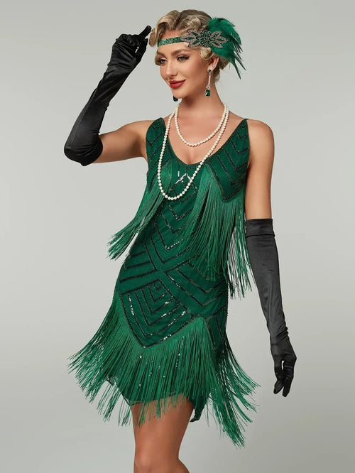Gatsby Glamour: Dance of Sequined Dreams