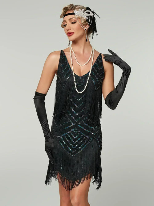 Gatsby Glamour: Dance of Sequined Dreams