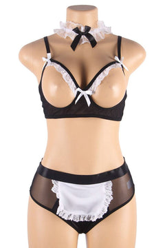 Maid Muse: Captivating Fantasy Lingerie Ensemble