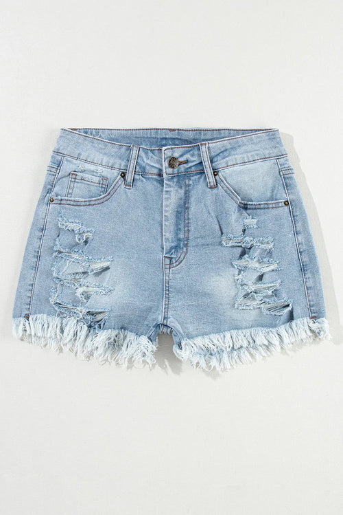 Hannah's Essential High Waist Denim Shorts
