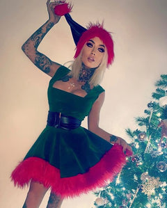 Festive Fantasy Head Elf Delight Costume