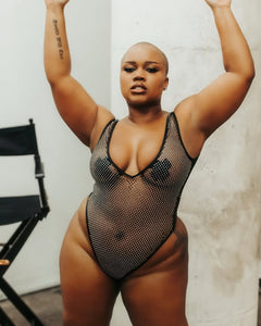 Think Pink Rhinestone Teddy