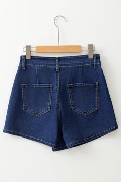 Hannah's Asymmetric High Waist Denim Delight