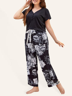 Sassy Sarah's Cuddle-Ready Curves Pajamas