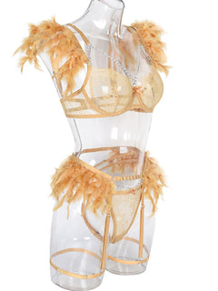 Julia's Lace Seduction in Midnight Black