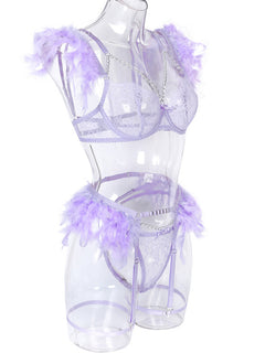 Julia's Lace Seduction in Midnight Black