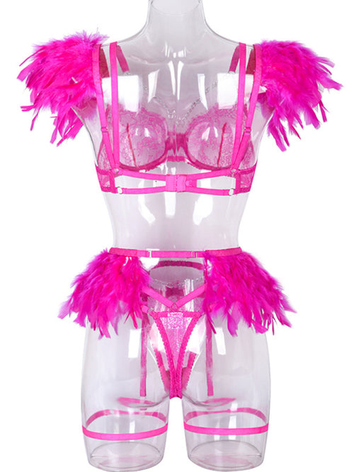 Julia's Lace Seduction in Midnight Black