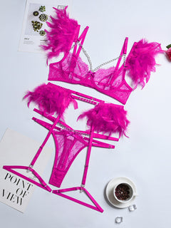 Julia's Lace Seduction in Midnight Black