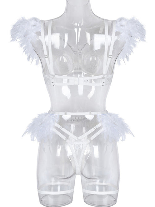 Julia's Lace Seduction in Midnight Black